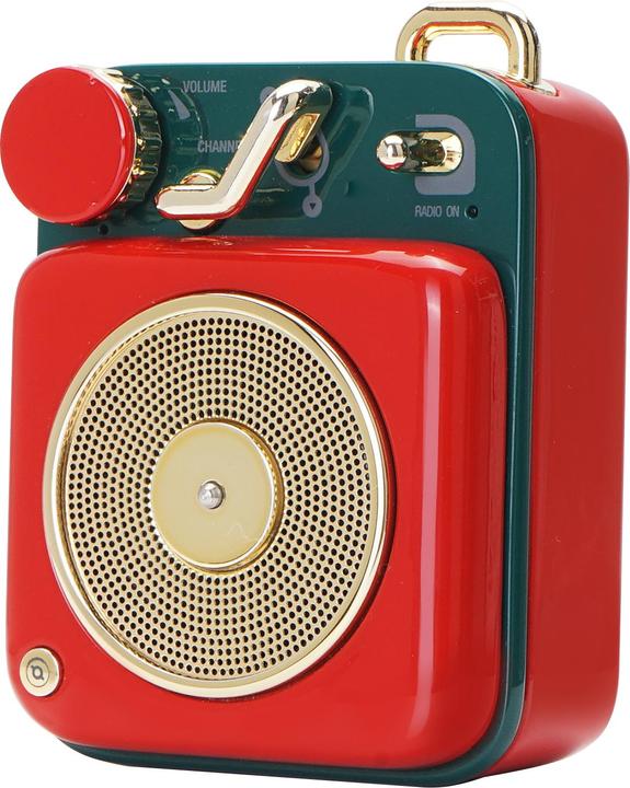 Image du produit Muzen Bouton - rouge (4 h, Fonctionnement sur batterie)