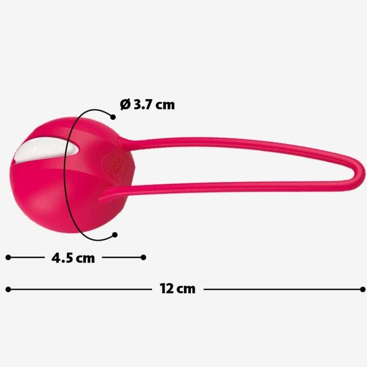 Produktbild Fun Factory Smartball Uno Becken Ball Weiss / Pastell Lila