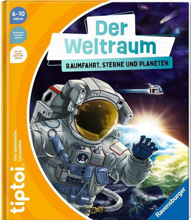 Produktbild tiptoi Der Weltraum: Raumfahrt, Sterne und Planeten (Deutsch, Michael Büker, Marco Armbruster, 2023)