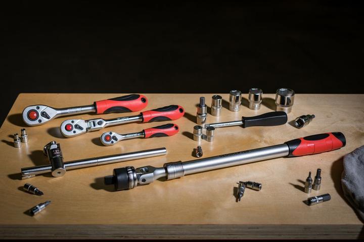 Actual product image Gedore Red 2KRatchet L.180mm RSW (3/8")