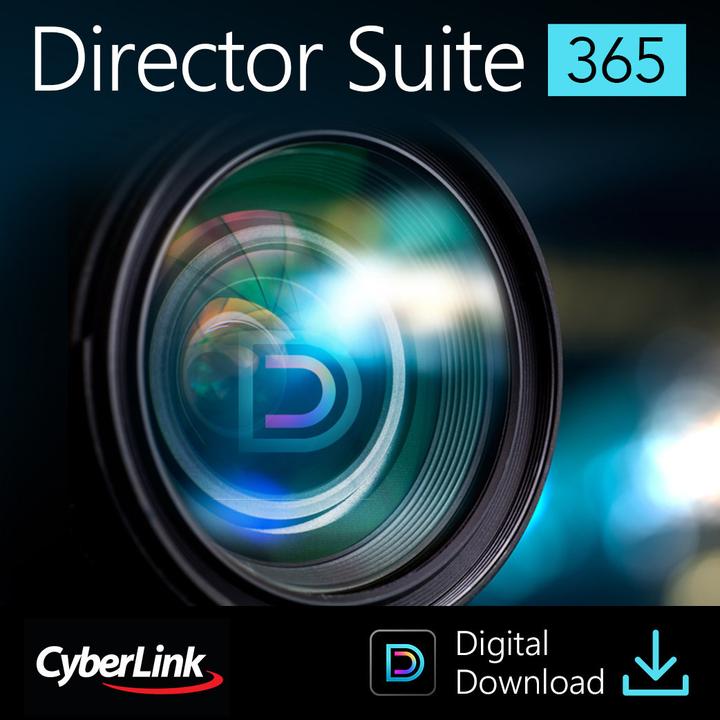 Produktbild CyberLink Director Suite 365 (1 User, 1 Geräte/User, 12 Monate)
