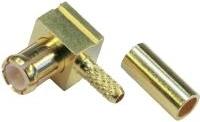 Produktbild Telegärtner MCX-Steckverbinder Stecker, gewinkelt 50 Ohm J01270A0211 1 St. (J01270A0211)