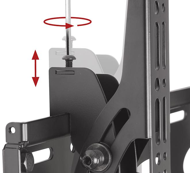 Actual product image b-tech BT8426 - Mounting kit (ceiling mount) for LCD display (retractable) (Ceiling, 65", 50 kg)