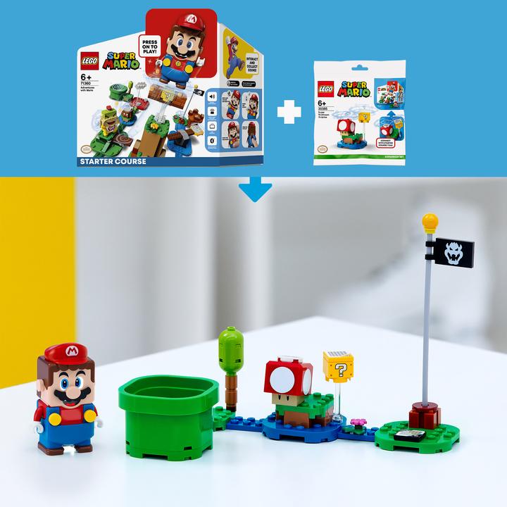 Produktbild LEGO Super Mario Superpilz Überraschung Erweiterungsset (30385, LEGO Super Mario)