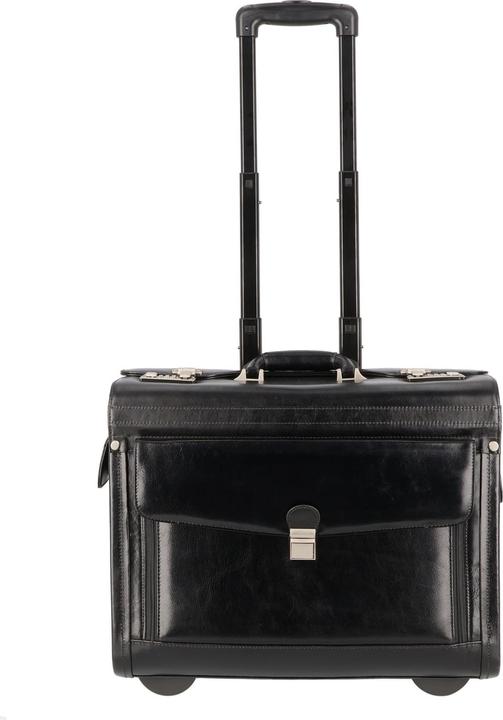 Dermata waren Pilotenkoffer 45.5cm aus vegatabilen Vollrind (37 l, Handgepäck (bis 50l))