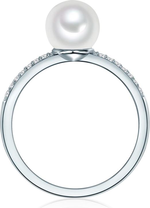 Immagine prodotto Valero Pearls Donna Argento Cubic Zirconia d'acqua dolce con perle coltivate - 32364 (54, 925 Argento)