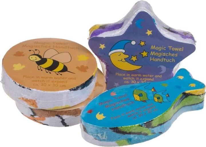 Produktbild Sombo Magisches Baumwoll Handtuch Tiere (30 x 30 cm)