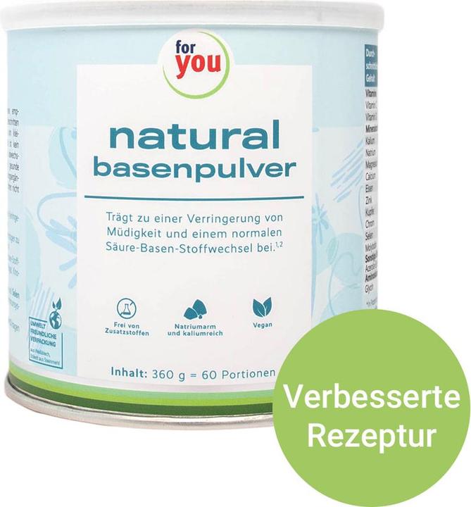For You natural basenpulver (360 g)