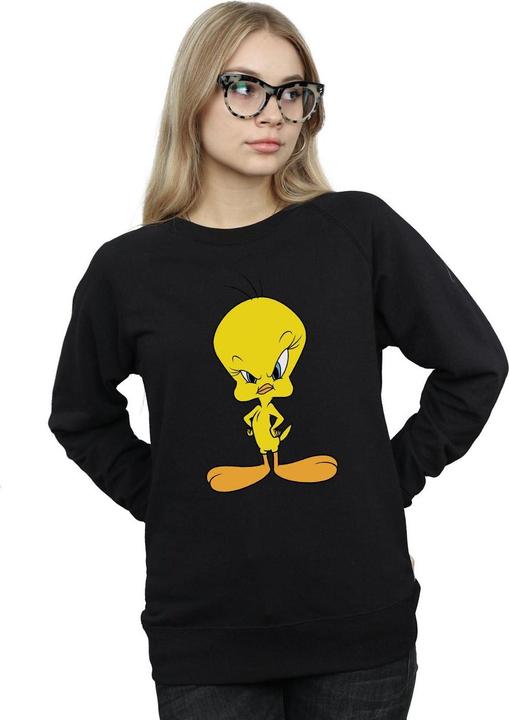 Immagine prodotto Looney Tunes Felpa in cotone da donna/donna Tweety Angry (XXL)