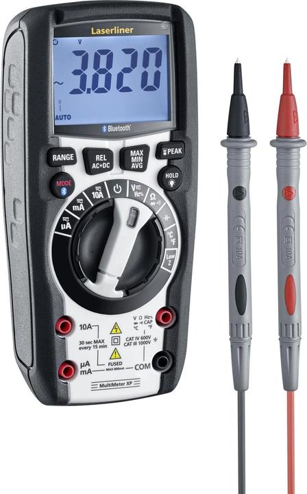 Actual product image Laserliner MultiMeter XP (BT) (CAT III 1000V, CAT IV 600V)