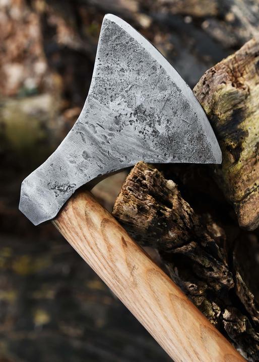 Produktbild Battle Merchant Handgeschmiedete Wikingeraxt Typ M