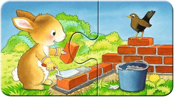 Image du produit Ravensburger Chantier animalier (18 pièces)