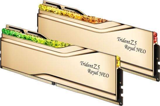 Actual product image G.Skill Trident Z5 Royal Neo (2 x 32GB, 6000 MHz, DDR5 RAM, DIMM)