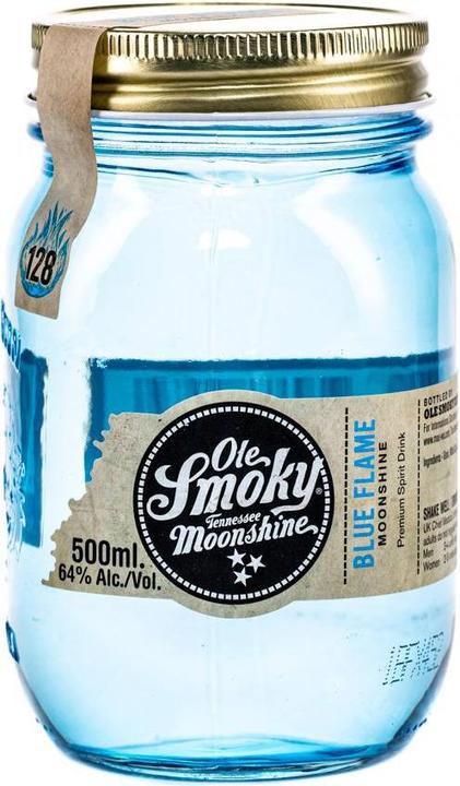 Image du produit Ole Smoky Tennessee Moonshine Blue Flame Premium Spirit Drink (1 x 50 cl)