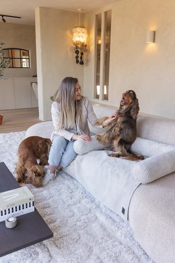 Produktbild Designed by Lotte Couchkissen Ribbed (Hund)