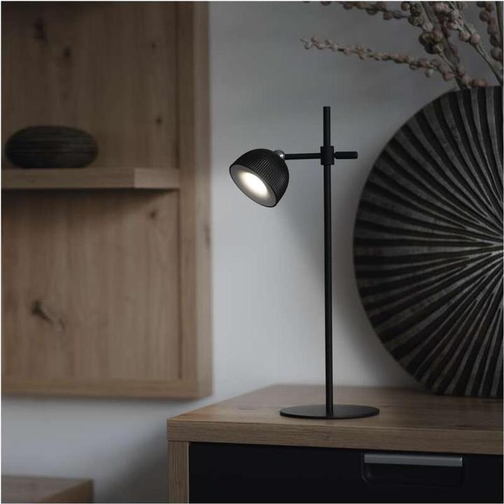 Actual product image Emos LED desk lamp SOPHIE, rechargeable, black (200 lm)