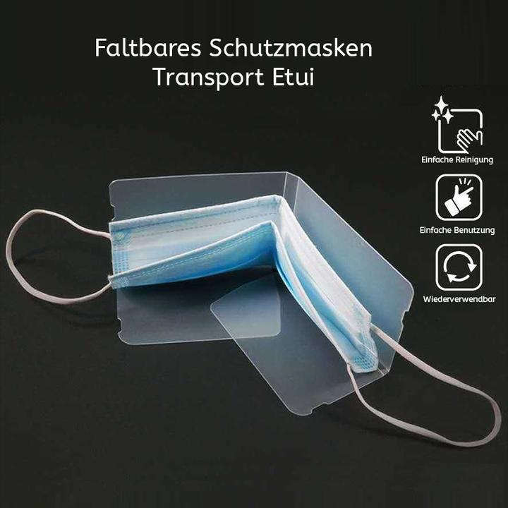 Ueli Express 4er Set Gesichtsmasken Schutzhülle Transport Etui (4 x)