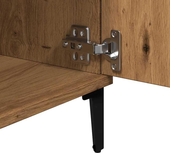 Actual product image VidaXL TV Schrank Lowboard Fernsehschrank Fernsehtisch TV Möbel Artisan-Eiche (102 x 35 x 50 cm)