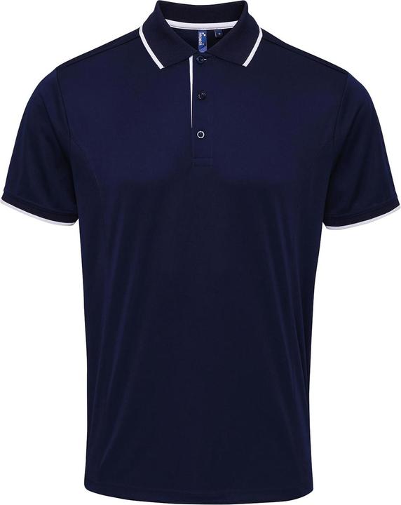 Premier Kontrast Coolchecker Polo Shirt