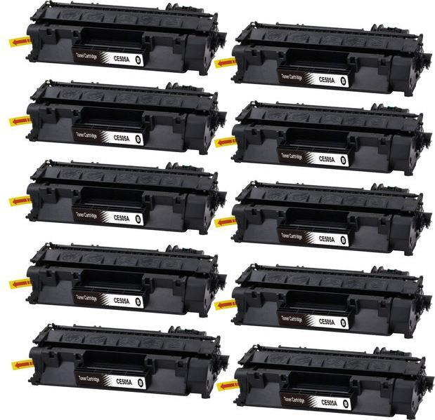 Actual product image Hermex Compatible HP LaserJet P2035N toner cartridges black (FC)
