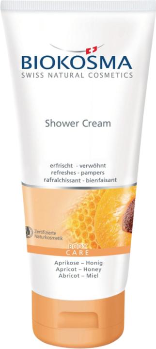 Actual product image Biokosma Shower Cr Aprik Honig BIO 200ml (200 ml)