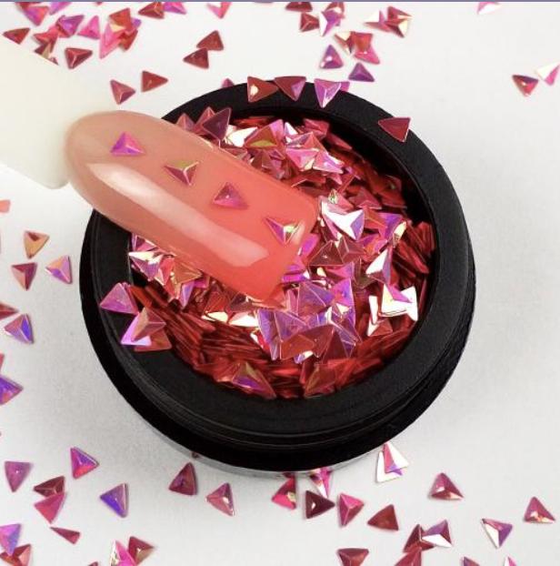Produktbild BrillBird 3D Triangle – Peach (Nagellacktrockner)