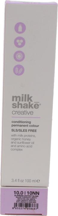 Milk_Shake Vopsea permanenta Creative 10.010NN, Biondo Chiarissimo Platinum 100Ml