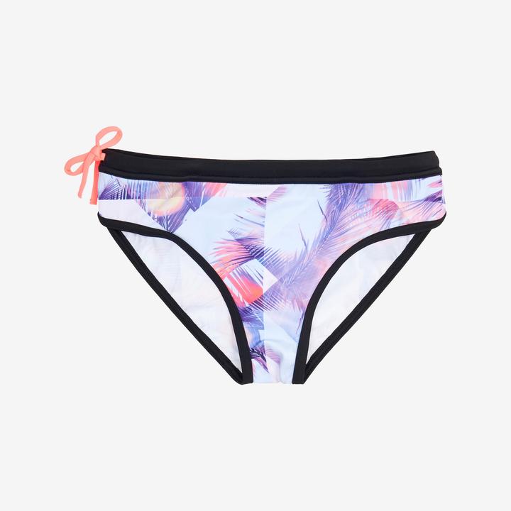 Produktbild Olaian Bikini-Hose Surfen Mädchen mit Kordel Mas rosa (140)