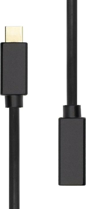 ProXtend USB-C Extension 5V 3A Black 1M (1 m)
