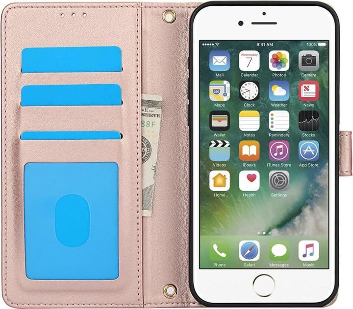 Actual product image Cover-Discount iPhone 16e - Elegantes Hüllen Etui mit Handschlaufe (Apple iPhone 16e)