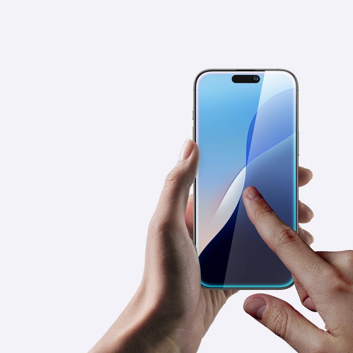 Actual product image Amazingthing Radix Full Glass Panzerglas für iPhone 16 Pro (1 Piece, Apple iPhone 16 Pro)