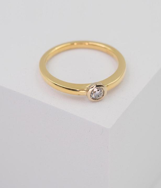Actual product image Muau Ring frame setting (56, 950 Platinum)
