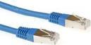 Immagine prodotto 1.5m Cat6a SSTP 1.5m Cat6a S/FTP (S-STP) Cavo di rete blu (S/FTP, CAT6a, 1.50 m)