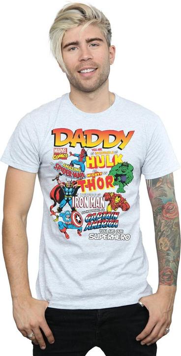 Immagine prodotto Our Dad Superhero Maglietta Uomo (4XL)