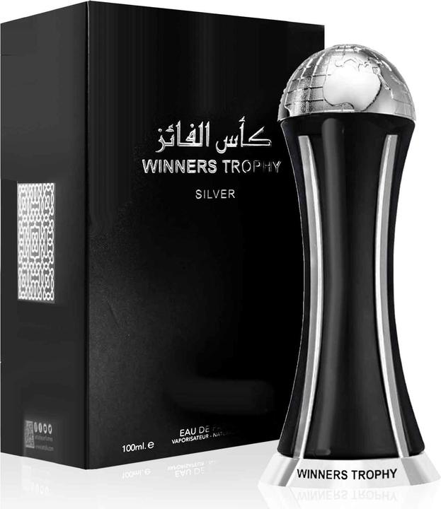 Actual product image Lattafa Perfumes Winners Trophy Silver Eau de Parfum - 100ml (Eau de parfum, 100 ml)