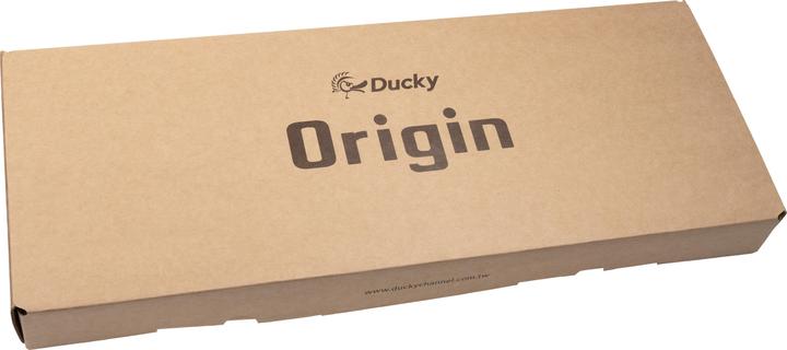 Produktbild Ducky Origin Gaming Tastatur, Cherry MX-Speed-Silver (US) (US, Kabelgebunden)