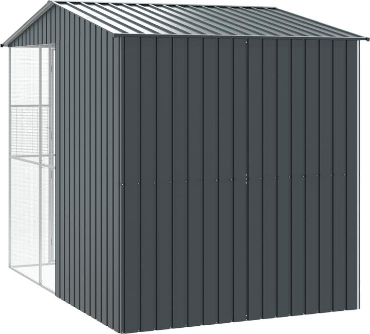 Image du produit VidaXL Volière Anthracite 215x310x247 cm Acier