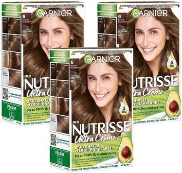 Produktbild Pierre Fabre Garnier Nutionse, 60 Karamell Dunkelblond, Haarfärbemittel (60 Karamell Dunkelblond)