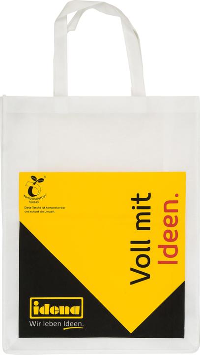 Produktbild Idena Tragetasche Gr. L kompostierbar, 38x50x14cm