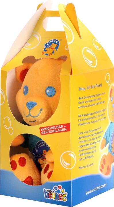 Actual product image Pustefix Bundle Bear + Bubbles