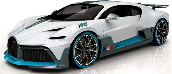 Image du produit Maisto Bugatti Divo 1/24 blanc métallisé