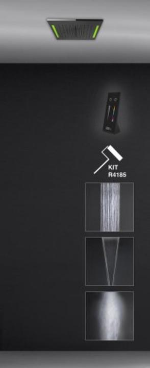 Produktbild Gessi Colour, Multifunktions Dusch-Einbau-System, 350x350 mm, Strahlart Regen, Nebel, Schwall, inkl.