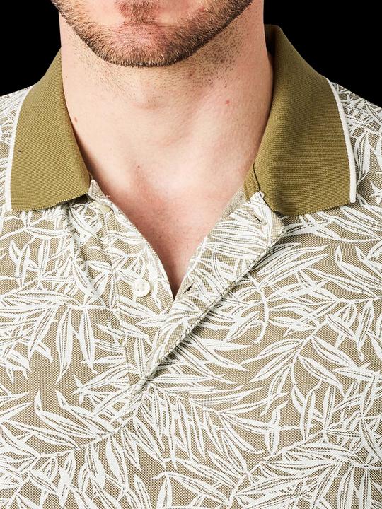 Image du produit GANT Pique Rugger Leaf Print utility green (XL)