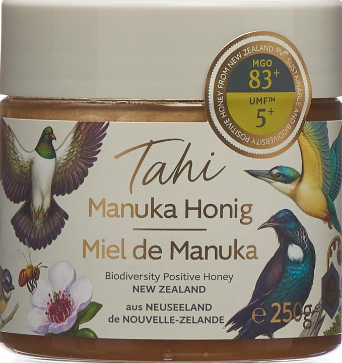 Actual product image Tahi Manuka Honey UMF 5 + MGO 83 + German/French (288 g)