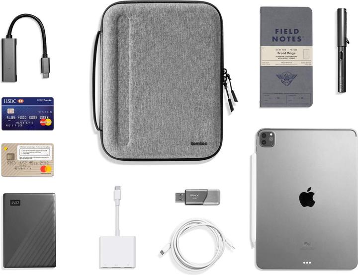 Produktbild tomtoc Smart A06 (9.7-11") Tablet Case (Microsoft Surface Go, iPad Air, iPad Pro 10.5 2017 (1. Gen), iPad Pro 11 2018 (1. Gen), iPad Pro 11 2020 (2. Gen), iPad Air 2020 (4. Gen), iPad Air 2022 (5. Gen))
