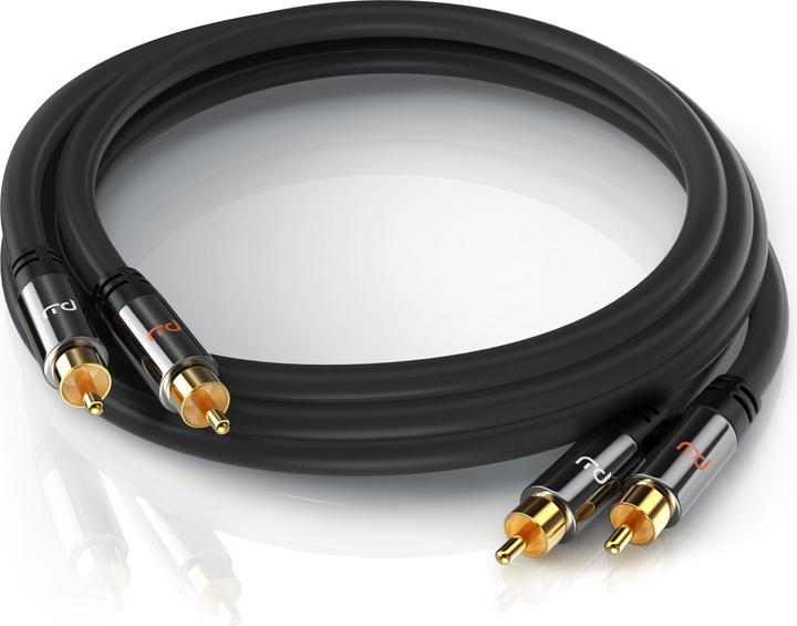 Image du produit Primewire Câble audio / 2x cinch à 2x cinch (2 m, RCA)