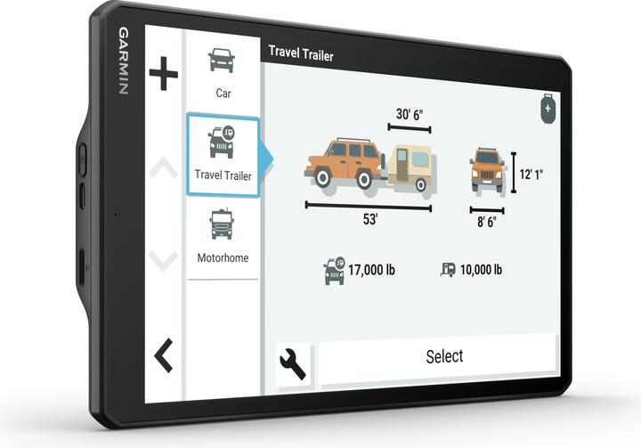 Actual product image Garmin Camper 1095 (10.10")