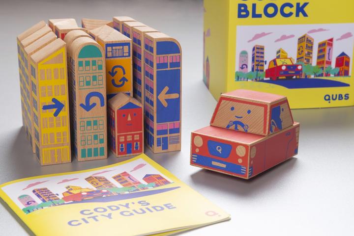 Actual product image Sunred Educational toy Cody Block