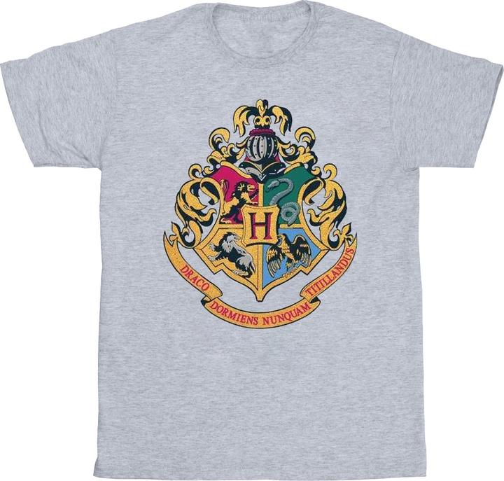 Hogwarts Crest Gold Ink TShirt Jungen