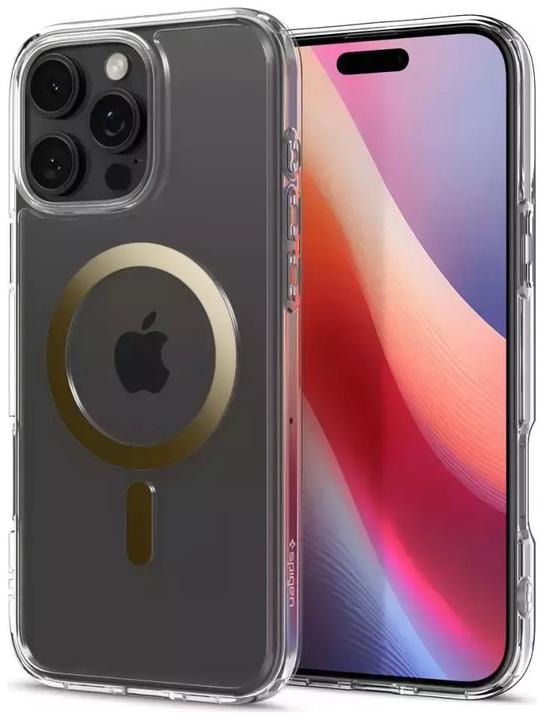 Actual product image Spigen Ultra Hybrid Mag Magsafe case for iPhone 16 Pro Max 6,9" gold (Apple iPhone 16 Pro Max)